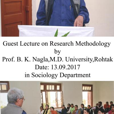 2017 Guest Lecture Sociology Department